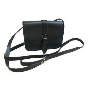 Small Vintage Leather Crossbody Bag